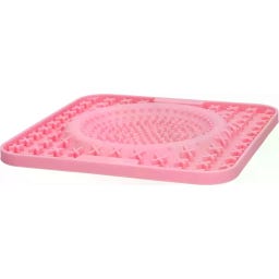 Eat Slow Live Longer Leckmatte Wave - Rosa