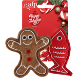 Happy Holidays Spielzeug Lebkuchenmann & Fisch