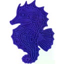 Eat Slow Live Longer Likmat Seahorse - Blauw