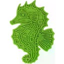 Eat Slow Lízacia podložka Seahorse Live Longer - zelená