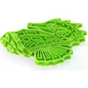 Eat Slow Live Longer - Tapis à Lécher Seahorse - Vert