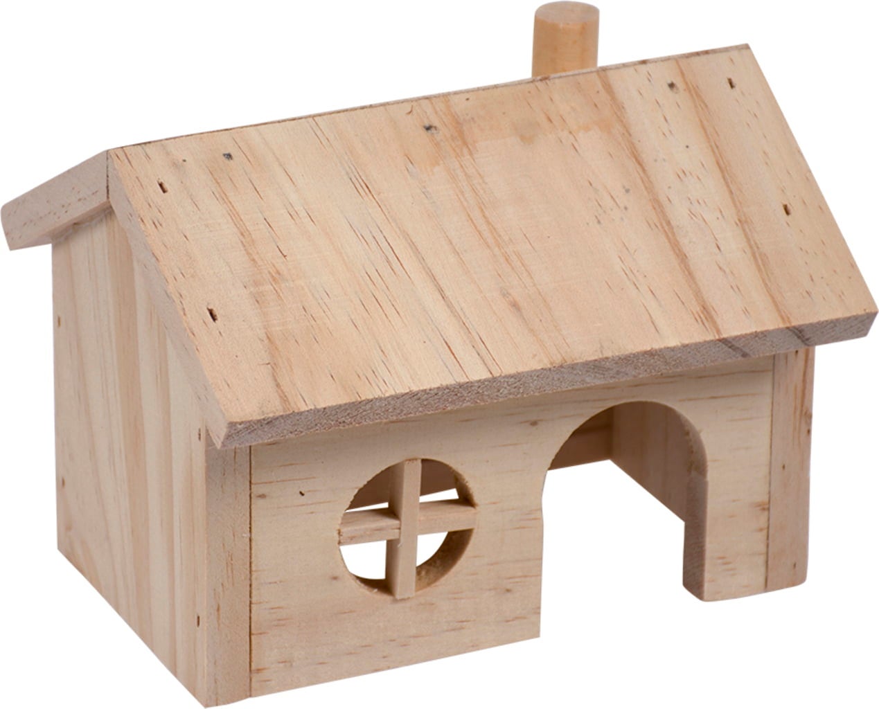 Holzlodge mit Schrägdach, S