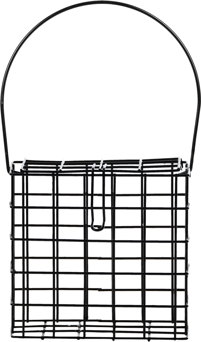 Esschert Design Fettblockhalter schwarz - 1 Stk