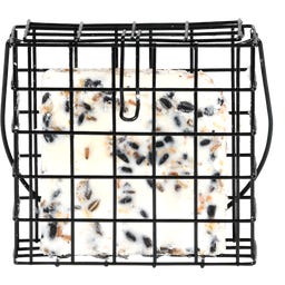 Esschert Design Suet Block Feeder, Black - 1 item