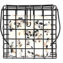 Esschert Design Porta Blocco di Grasso, Nero - 1 pz.