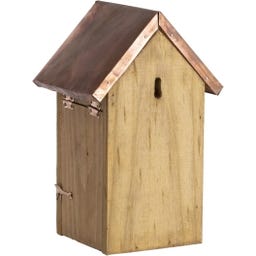 Esschert Design Gnezdišče za plavčka, z bakreno streho - 1 k.