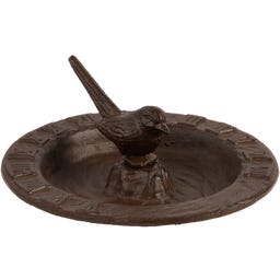 Esschert Design Sonnenuhr mit Vogeltränke - 1 Stk