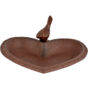 ''Heart'' Bird Bath