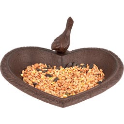 Esschert Design ''Heart'' Bird Bath - 1 item