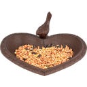 Esschert Design Abbeveratoio per Uccelli - Cuore - 1 pz.
