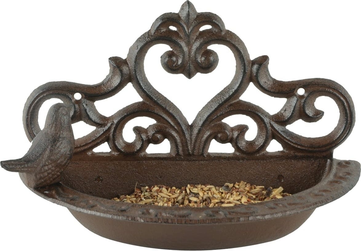 Esschert Design Wandfutterschale "Vogel" - 1 Stk