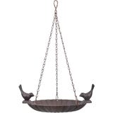 Esschert Design Hangend Vogelbad met 2 Vogels