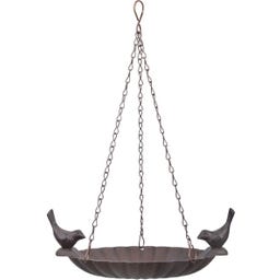 Esschert Design Hangend Vogelbad met 2 Vogels - 1 stuk