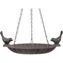 Esschert Design Hangend Vogelbad met 2 Vogels - 1 stuk
