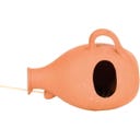 Beautiful vase shaped bird house for birds such as sparrows - Entry hole on the side