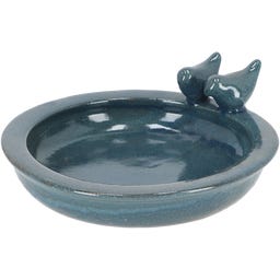 Esschert Design Vasca per Uccelli - Petrolio