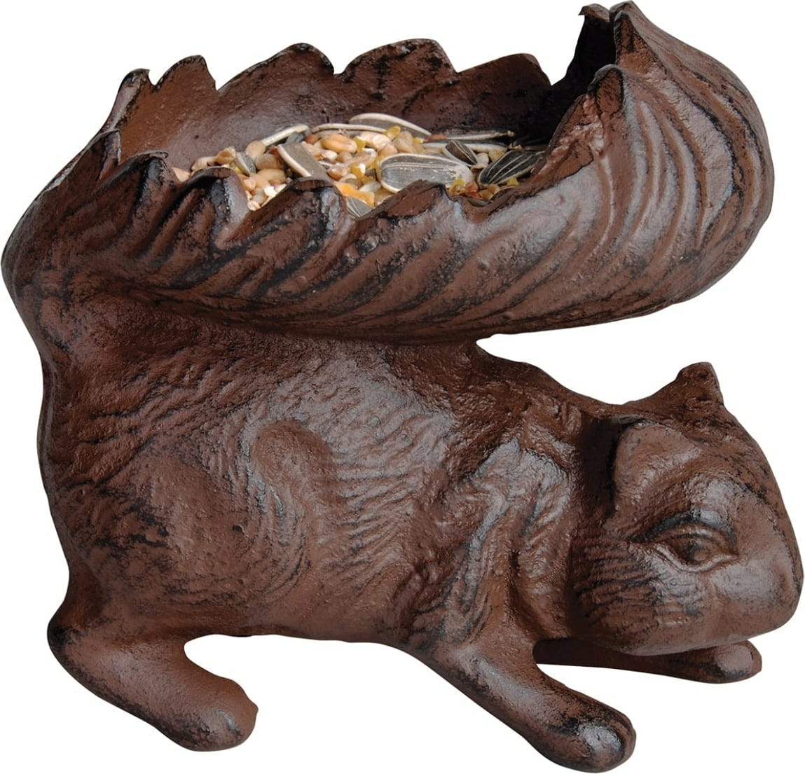 Esschert Design Futterschale Eichhörnchen & Vogel - 1 Stk
