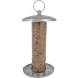 Esschert Design Stainless Steel Bird Feed Silo