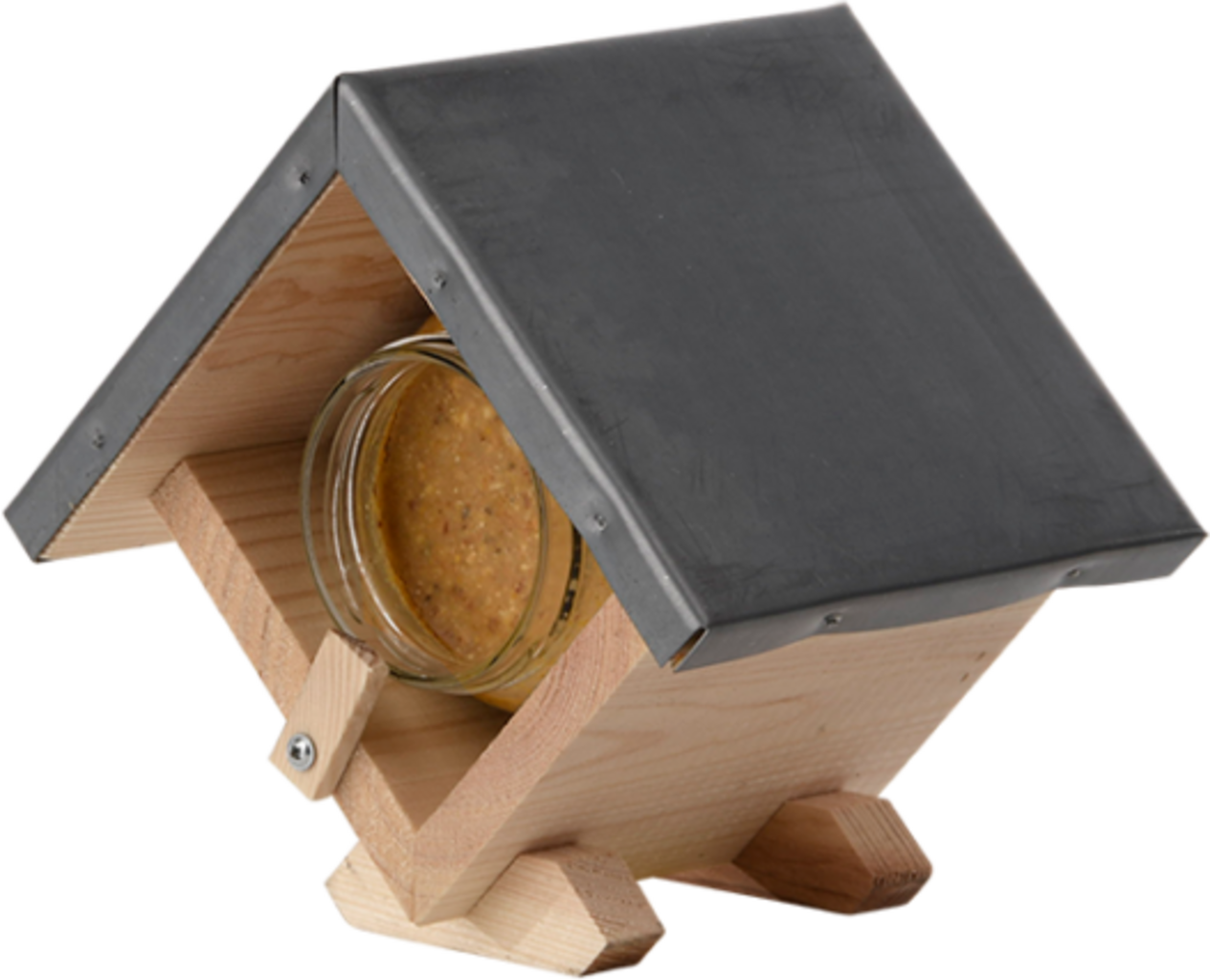 Esschert Design Erdnussbutterhaus quadratisch - 1 Stk