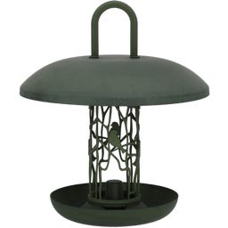 Esschert Design Recyklované silo na lojové gule s miskou - 1 ks