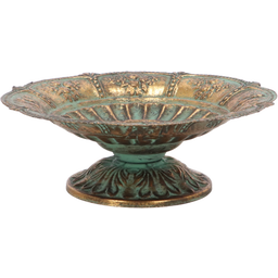 Esschert Design Aged Metal ptičja kopel - S