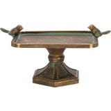 Esschert Design Nap&aacute;jadlo pre vt&aacute;ky Aged Metal