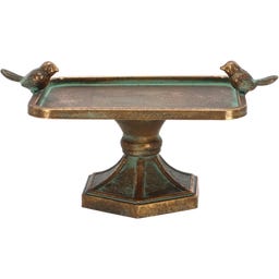 Esschert Design Aged Metal Birdbath - M