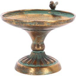 Esschert Design Napájadlo pre vtáky Aged Metal - L
