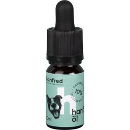 Hanfred Konopljino aromatično olje za pse 10% - 10 ml