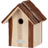 Esschert Design Birdhouse with a Bark Roof