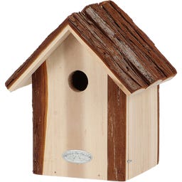 Esschert Design Nichoir avec Toit en Écorce