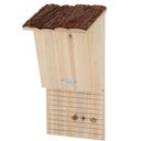 Esschert Design Bat Box with a Bark Roof