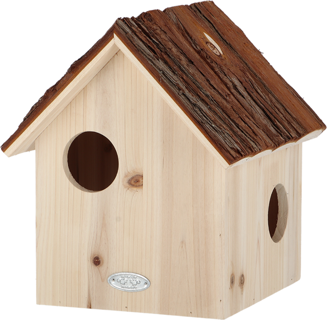 Esschert Design Eichhörnchenhaus mit Rindendach - 1 Stk