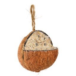 Esschert Design Vogelvoer - Gevulde Kokosnoot