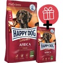 Happy Dog Trockenfutter Supreme Sensible Africa - 12,5 kg + 1 kg Gratis