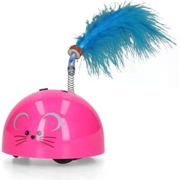 Robocat Jouet Électronique pour Chats - Poisson - Rose