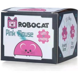 Robocat Jouet Électronique pour Chats - Poisson - Rose