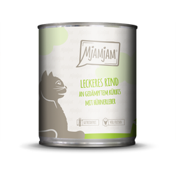 Mjamjam Mačja hrana - govedina in buča - 800 g