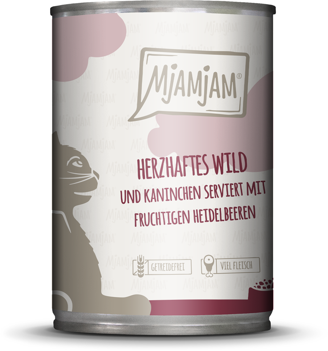 Mjamjam Wild, Kaninchen und Heidelbeere - 400 g