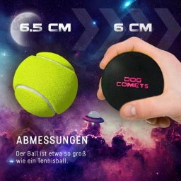 Dog Comets Stardust M - Schwarz/Orange