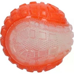 Dog Comets Glow In The Dark Moon Ball Orange - S