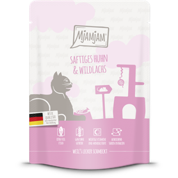 Mjamjam Huhn und Wildlachs Portionsbeutel - 300 g