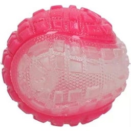 Dog Comets Glow In The Dark Moon Ball - Roze - S