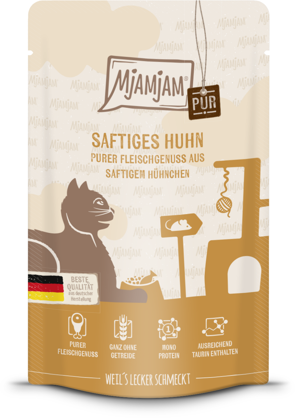 Hühnchen pur Portionsbeutel, 125 g