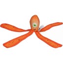 Dog Comets Alien Octo Orange - M
