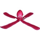 Dog Comets Alien Octo Rosa - L