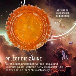 Dog Comets Treat Locker - Orange