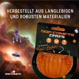 Dog Comets Treat Locker - Orange