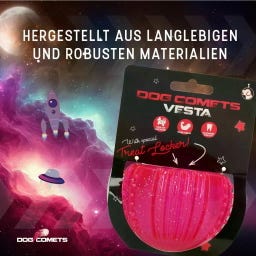 Dog Comets Treat Locker - Rosa