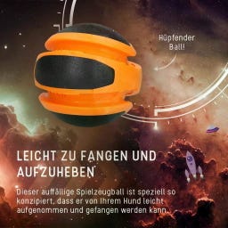Dog Comets Planets - Orange